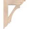 Ekena Millwork Imperial Traditional Smooth Bracket w/ Offset Brace, Douglas Fir, 7 1/2"W x 26"D x 34"H BKT0806X26X34IMP01SDF - alternate 3